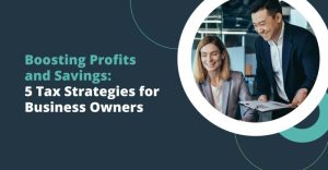 Tax optimization for business owners